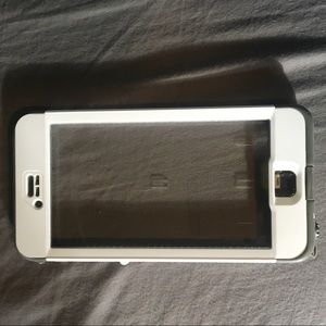 Gray/White Nuud Lifeproof Case